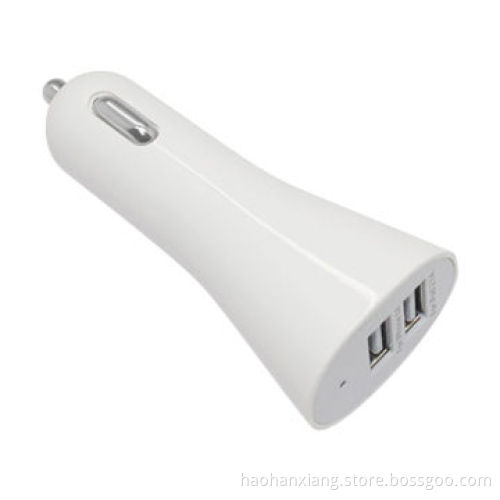 Dual Ports USB Car Charger for Mobile Phones/iPhones/iPad, Made in China